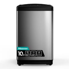 HISENSE - Lavadora Carga Superior 10 kg Titanium Grey WT1J1020UT