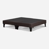 ROSEN - Set Base Cama Moro 2 plazas Café