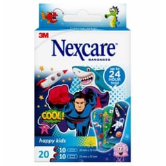 NEXCARE - Parche Plástico Infantil 20 unidades