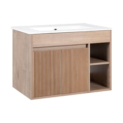 STRETTO - Kit Mueble Lille Texturado Lenga 61x50x46.5 cm