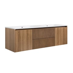 STRETTO - Kit Mueble Sophie Texturado Lenga 121x50x27.1 cm