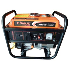 FLOWMAK - Generador eléctrico a gasolina 800W partida manual