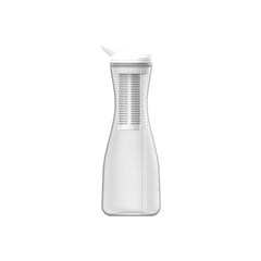 VIGAHOME - Jarra de Vidrio 1.5 l Elegante blanco