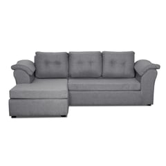 DECOOUTLET - Sofá Modular 4 cuerpos Laos 120x78x230 cm Gris