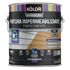 KOLOR - Pintura Impermeabilizante Fibrocemento Base 1GL