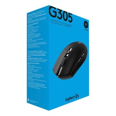 LOGITECH - Mouse gamer G305 Lightspeed negro