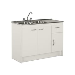 CIC - Mueble Cocina con Lavaplato Derecho 120Cm y Grifería