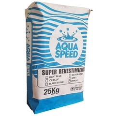 SIN MARCA - Mortero piscina Ice blue 25 kg