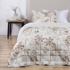 SOHOME - Quilt Birds Camel 1.5 plazas