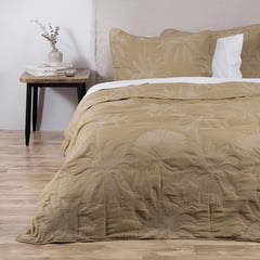 SOHOME - Quilt Jungle Camel 2 plazas