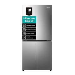 HISENSE - Refrigerador Side by Side No Frost 456 Litros Inox RQ5P470NECF