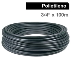 TIGRE - Cañería Polietileno Agua 3/4 "x100 m