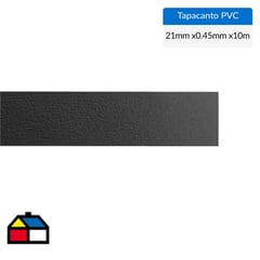 DVP - Tapacanto PVC Negro 21x0,45 mm 10m