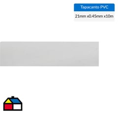 DVP - Tapacanto PVC Gris 21x0,45 mm 10m