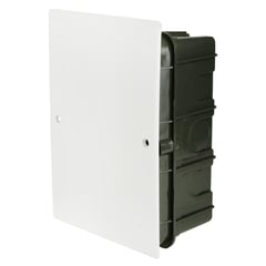 SCHNEIDER ELECTRIC - Caja de distribución embutida con tapa 165x115 mm plástico