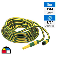 REHAU - Set de manguera 15 m verde