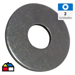 FIXSER - Golilla Plana corriente 3/8" 2 unidades