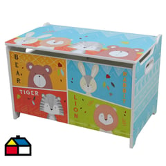 JUST HOME COLLECTION - Baul organizador 60x36 cm zoo