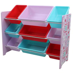 JUST HOME COLLECTION - Organizador 9 cajas 84x30 cm gato