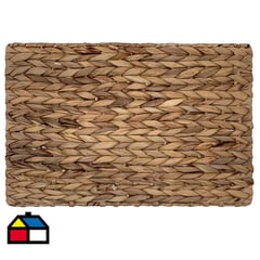 JUST HOME COLLECTION - Individual rectangular trenza 45x30 cm