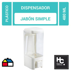 JUST HOME COLLECTION - Dispensador jabón líquido simple