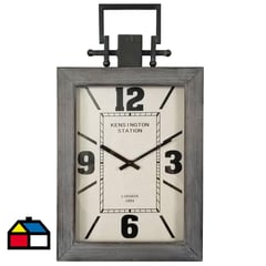 JUST HOME COLLECTION - Reloj recta London 30x53 cm gris