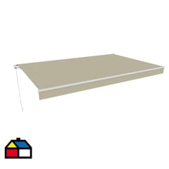 WIN DOOR - Toldo Retractil 3.95x2.5m crudo