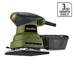 BAUKER - Lijadora palma orbital eléctrica 1/4" 220W