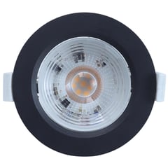 DAIRU - Pack 3 Paneles Led negros 6,5W Luz Cálida