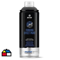 MONTANA COLORS - Pintura en Spray Efecto Forjas Mate Negro 400ml