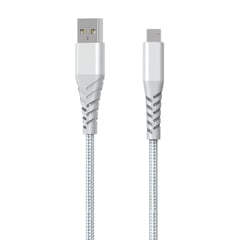 DAIRU - Cable USB A micro 3 metros silver