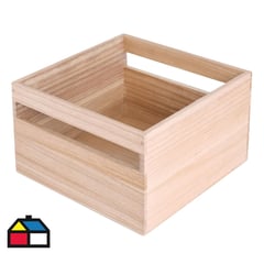IDESIGN - Caja madera 25,4x25,4x15,24 cm.