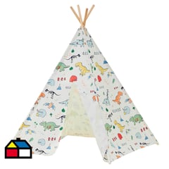 JUST HOME COLLECTION - Carpa Tipi Dinomlte 110x111x160 cm Multicolor