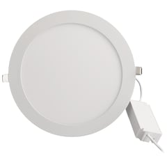 DAIRU - Pack 4 Paneles Led Empotrados Circulares 6W Luz Fría