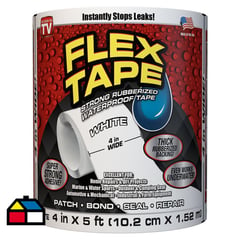 FLEX TAPE - Cinta sellante blanca 4x5