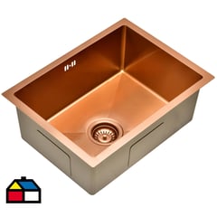 SENSI DACQUA - Lavaplatos bajo cub cobre 45x58