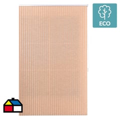 JUST HOME COLLECTION - Cortina roller bambú 120x165 cm beige