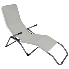 KLIMBER - Reposera plegable relax blanca