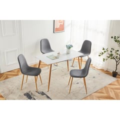 JUST HOME COLLECTION - Juego de Comedor 4 Sillas