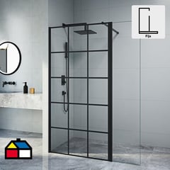 SENSI DACQUA - Mampara ducha frame pivot 100x195