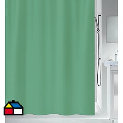 SPIRELLA - Cortina de baño primo 180x180 cm verde