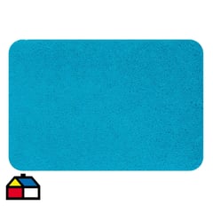 SPIRELLA - Piso de baño highland 55x65 cm azul aqua