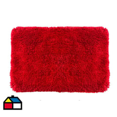 SPIRELLA - Piso de baño highland 55x65 cm rojo