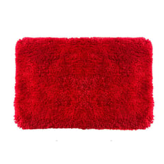 SPIRELLA - Piso de baño highland 55x65 cm rojo