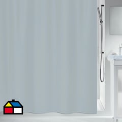 SPIRELLA - Cortina de baño primo 180x180 cm celeste