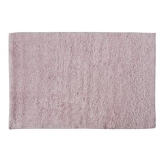 MSV - Piso de baño algodón 45x70 cm rosado