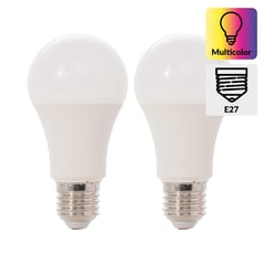 DAIRU - Pack 2 ampolletas led wifi rgb E27 A60