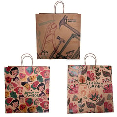 JUST HOME COLLECTION - Bolsa de papel 22x35,35 cm