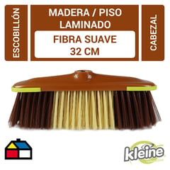 KLEINE WOLKE - Repuesto escoba fibra suave con bordes de goma 32cm