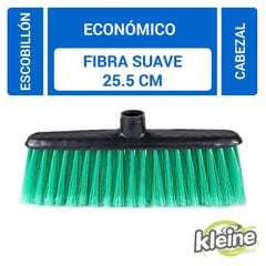 KLEINE WOLKE - Repuesto escoba fibra suave económico 25,5cm